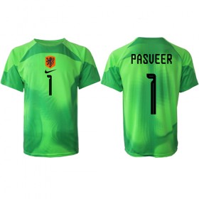 Goedkope Nederland Remko Pasveer 1 Doelman Thuisshirt World Cup 2022